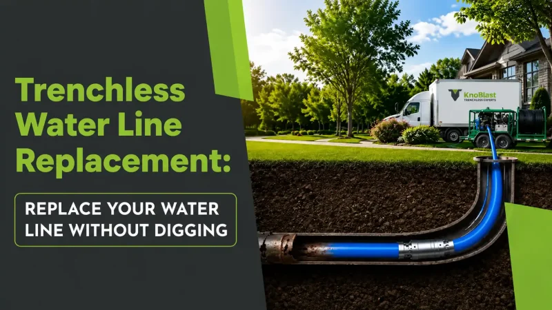 Trenchless Water Line Replacement: Replace Your Water Line Without Digging