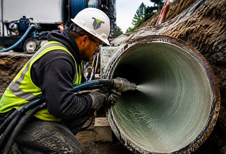 Spray-In-Place Pipe Rehabilitation
